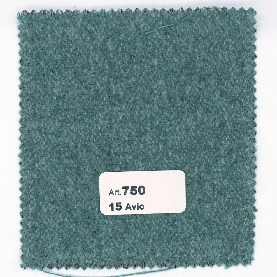 كرسي غرفة المعيشة مغطى بقماش مصنوع في إيطاليا - روزلين Viadurini