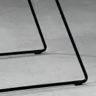 كرسي مصمم من المعدن والقماش تم إنتاجه في إيطاليا فورميا Viadurini