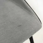 كرسي بتصميم من القماش بأرجل مربعة صنع في إيطاليا، 4 قطع - أوريلا Viadurini