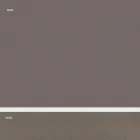 كرسي فولاذي مبطن ومقعد من الجلد الصناعي بحافة بيضاء - نيرفانا Viadurini