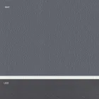 كرسي فولاذي مبطن ومقعد من الجلد الصناعي بحافة بيضاء - نيرفانا Viadurini