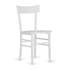 كرسي ستيلا بتصميم عصري من خشب الزان، مكون من أربع قطع Viadurini