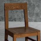 كرسي مطبخ من خشب الزان ماسيلو، تصميم إيطالي - صوفيا Viadurini