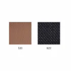 كرسي مينا المصنوع من الجلد الصناعي شبه الاتجاهي والعملي مصنوع في إيطاليا Viadurini