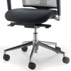 كرسي مينا المصنوع من الجلد الصناعي شبه الاتجاهي والعملي مصنوع في إيطاليا Viadurini