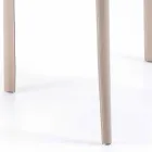 كرسي معيشة بتصميم عصري ارتفاع 88.5 سم صنع في إيطاليا كارلي Viadurini