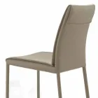 كرسي معيشة عصري مبطن ومنجد، صنع في إيطاليا - موناليزا Viadurini