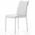 كرسي معيشة عصري مبطن ومنجد، صنع في إيطاليا - موناليزا Viadurini