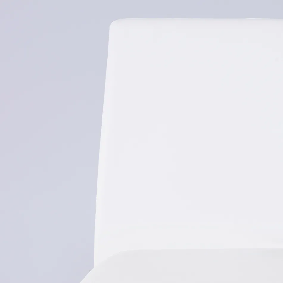 كرسي غرفة معيشة عصري مصنوع من الجلد البيئي والمعدن، صنع في إيطاليا - ريكا Viadurini