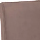 كرسي عصري من الجلد أو الجلد الصناعي لغرفة الطعام أو مطبخ المها Viadurini