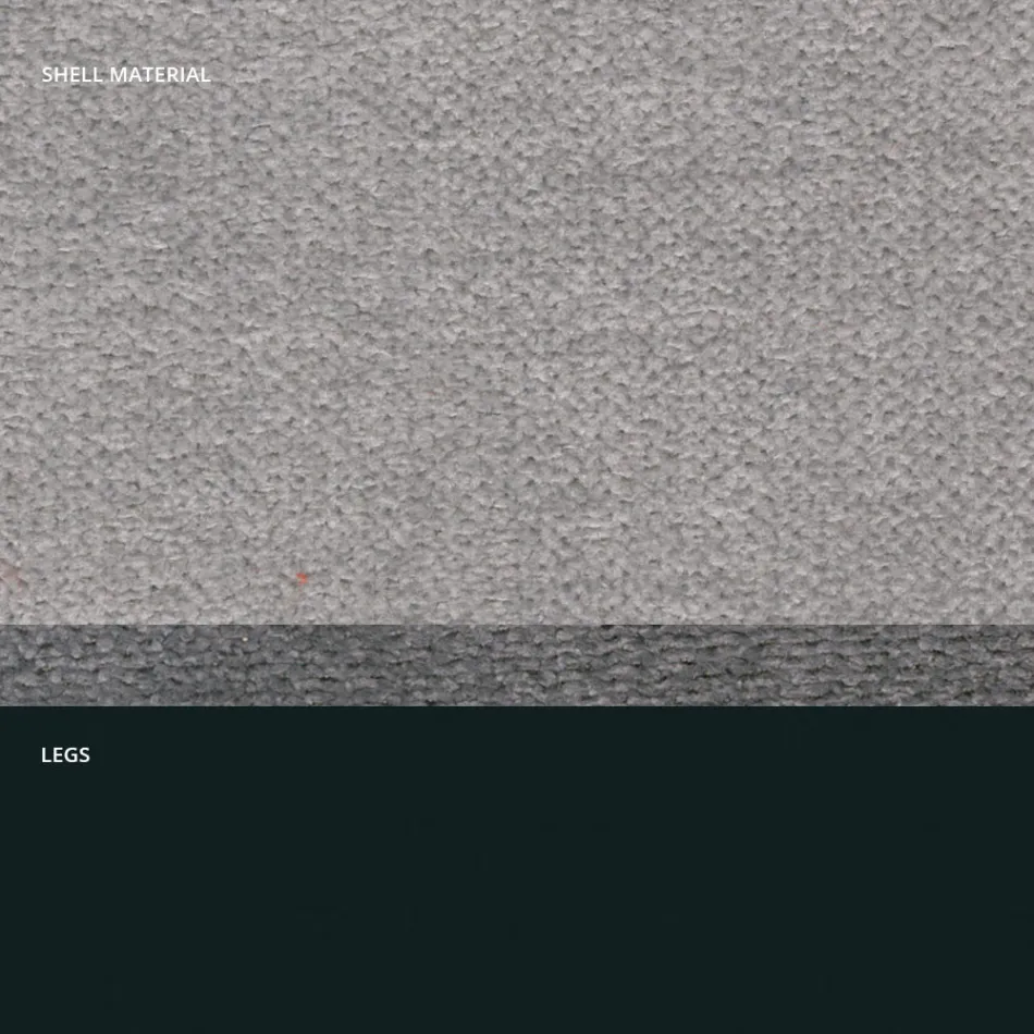 كرسي حديث من القماش وأرجل مثلثة صنع في إيطاليا، أوريلا Viadurini