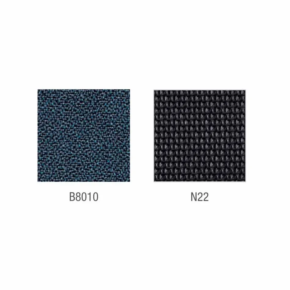 كرسي تنفيذي وشبه تنفيذي من القماش المنتج في إيطاليا مينا Viadurini