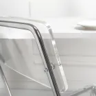 كرسي طعام من البليكسيجلاس، صنع في إيطاليا، قطعتان - شارلوت Viadurini