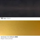 كرسي طعام من القماش بأرجل ذهبية، صنع في إيطاليا - ماركيزي Viadurini