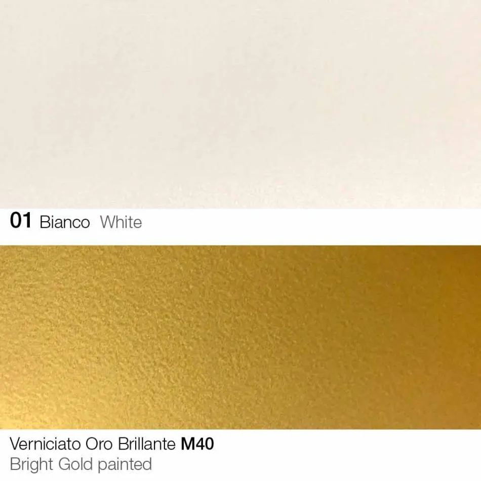 كرسي طعام من القماش بأرجل ذهبية، صنع في إيطاليا - ماركيزي Viadurini