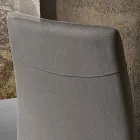 كرسي طعام عصري من القماش مصنوع في إيطاليا، بورتزيا Viadurini