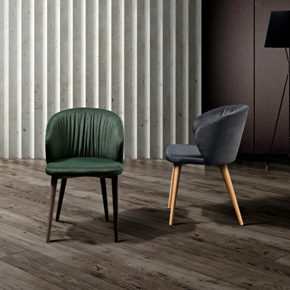 كرسي طعام بتصميم عصري أنيق من ريجينالدو Viadurini