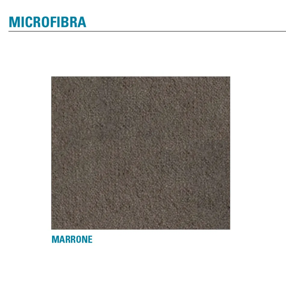 كرسي طعام من الألياف الدقيقة، صنع في إيطاليا، قطعتان - كاميليا Viadurini