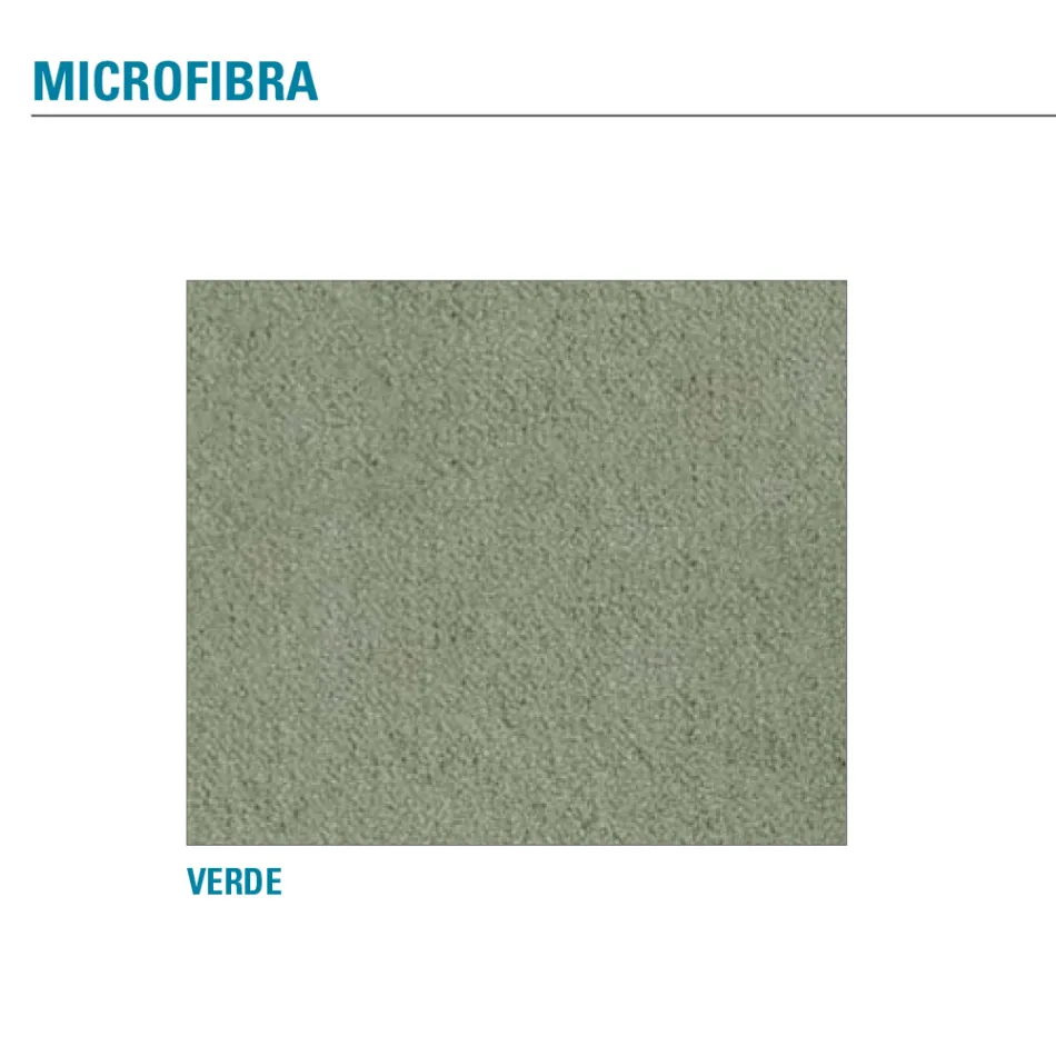 كرسي طعام من الألياف الدقيقة، صنع في إيطاليا، قطعتان - كاميليا Viadurini