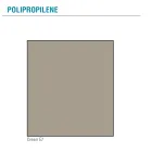 كرسي غرفة المعيشة من البولي بروبيلين الملون، صنع في إيطاليا، 4 قطع - ماربيا Viadurini