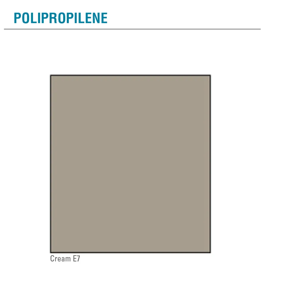 كرسي غرفة المعيشة من البولي بروبيلين الملون، صنع في إيطاليا، 4 قطع - ماربيا Viadurini