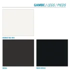 كرسي غرفة معيشة معدني ومقعد من الألياف الدقيقة، صنع في إيطاليا، قطعتان - فابيولا Viadurini