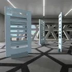 تصميم كشك جداري حديث مصنوع في إيطاليا Viadurini