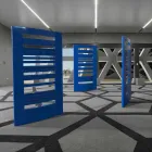 تصميم كشك جداري حديث مصنوع في إيطاليا Viadurini