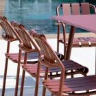 مجموعة من كرسيين للحديقة مصنوعين بالكامل من الألومنيوم - ريسبليندنت Viadurini