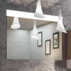 مجموعة من أثاث الحمام الخشبي بتصميم معلق مصنوع في إيطاليا تشيزينا Viadurini