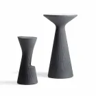 كرسي حديقة مرتفع من البولي إيثيلين الملون، صنع في إيطاليا - ديزموند Viadurini