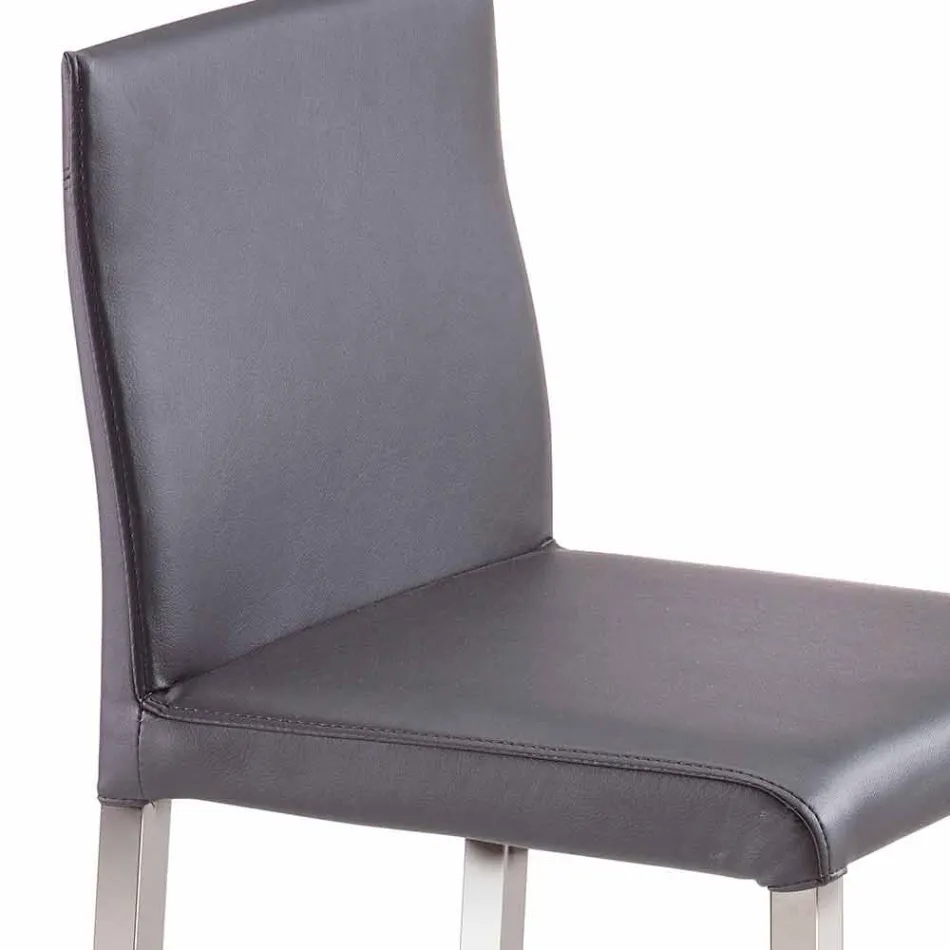 كرسي بار فلويد / مطبخ ارتفاع 96 سم، تصميم عصري، صنع في إيطاليا Viadurini