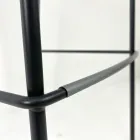 كرسي مطبخ من الفولاذ والبوليمرات المصنوعة في إيطاليا - قطعتان - جارلاند Viadurini