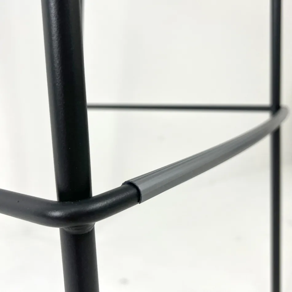 كرسي مطبخ من الفولاذ والبوليمرات المصنوعة في إيطاليا - قطعتان - جارلاند Viadurini