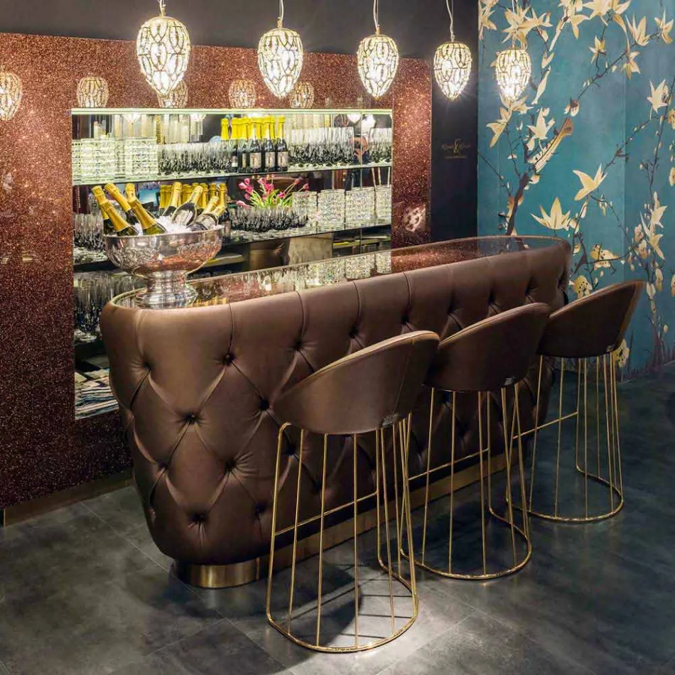 كرسي بار حديث 100% صنع في إيطاليا ديدو Viadurini