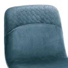 كرسي مطبخ من المخمل الملون بتصميم عصري وأنيق - بيزيه Viadurini