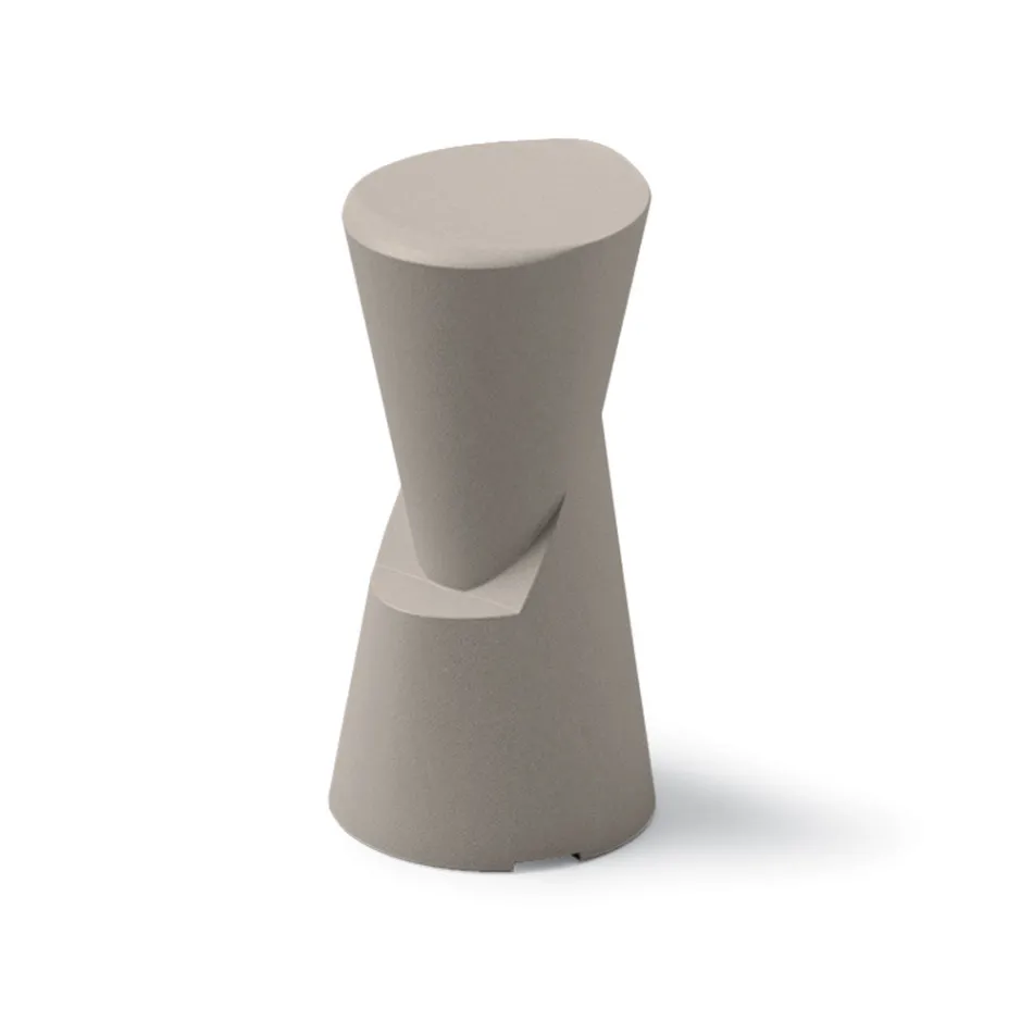 كرسي خارجي من البولي إيثيلين، 7 ألوان، صنع في إيطاليا - كريمي Viadurini