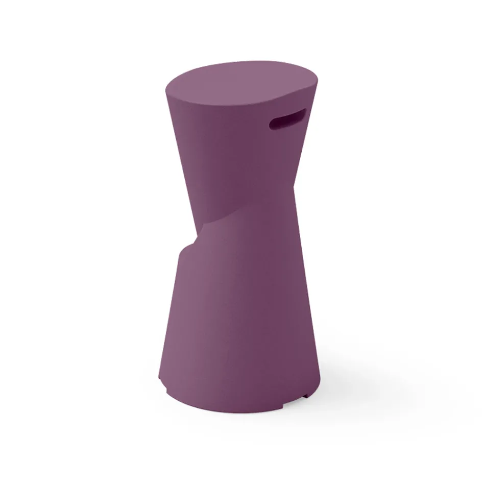 كرسي خارجي من البولي إيثيلين، 7 ألوان، صنع في إيطاليا - كريمي  Viadurini