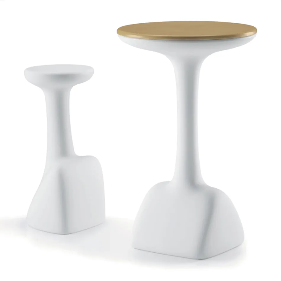 كرسي حديقة من البولي إيثيلين الملون مصنوع في إيطاليا - سترومبولي Viadurini