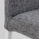 كرسي غرفة المعيشة ذو مسند ظهر منخفض مصنوع في إيطاليا - أوريتا Viadurini