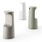 كرسي بتصميم عالي الجودة من البولي إيثيلين غير اللامع للاستخدام الخارجي، صنع في إيطاليا - فورلينا Viadurini