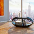 كرسي بتصميم مكتبة متكاملة من إنتاج شركة Ellix، صنع في إيطاليا Viadurini