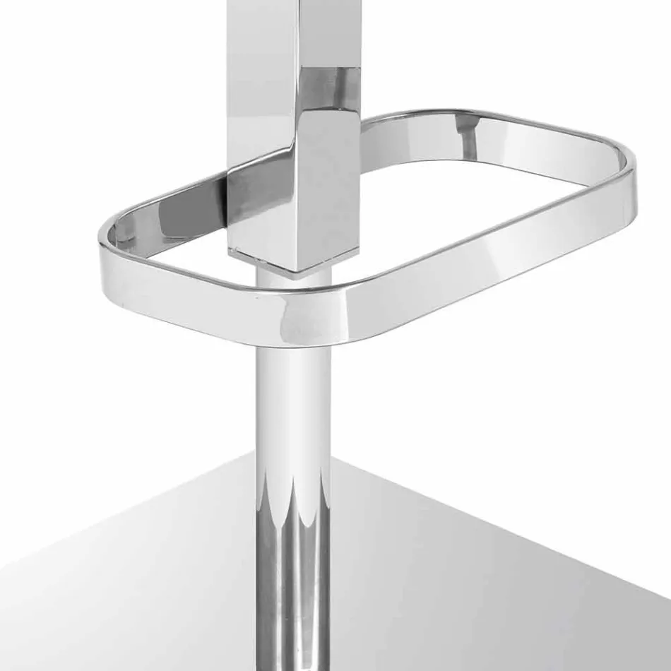 كرسي دوار مع مسند ظهر بتصميم عصري Gord، ارتفاع 113 سم Viadurini