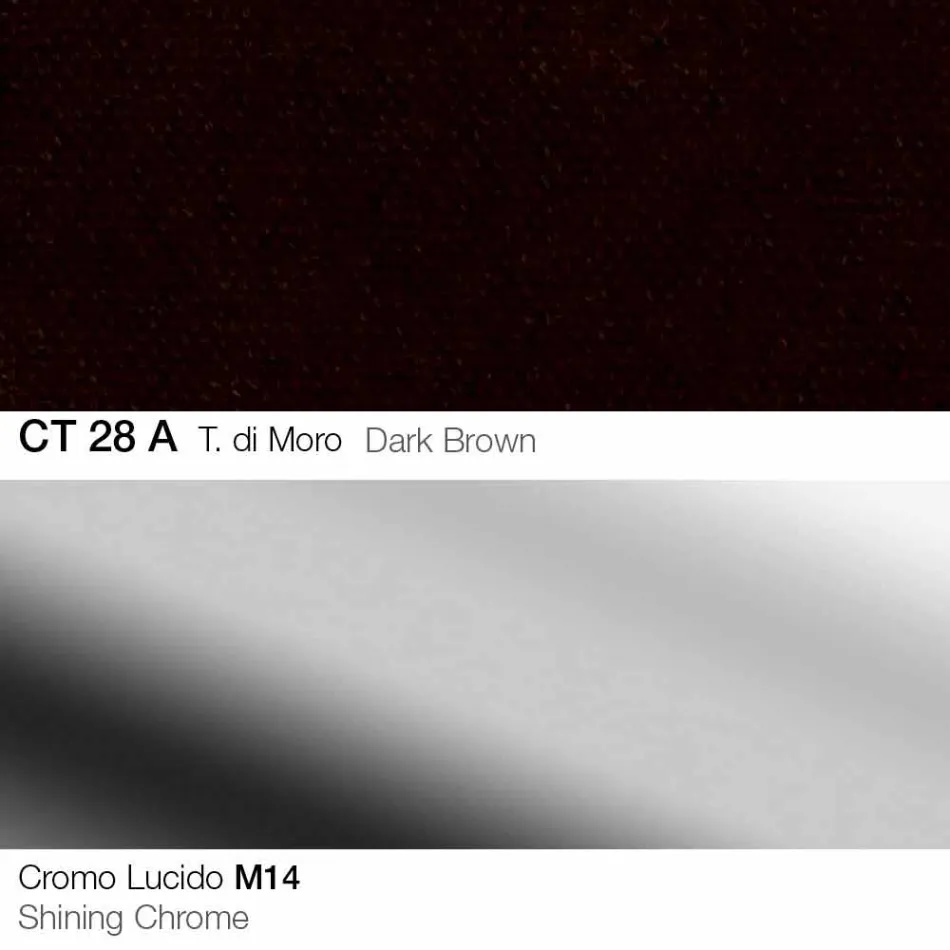 كرسي دوار مصنوع من القماش والفولاذ مع رافعة غازية، صنع في إيطاليا - ماركيزي Viadurini