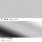 كرسي دوار مصنوع من القماش والفولاذ مع رافعة غازية، صنع في إيطاليا - ماركيزي Viadurini