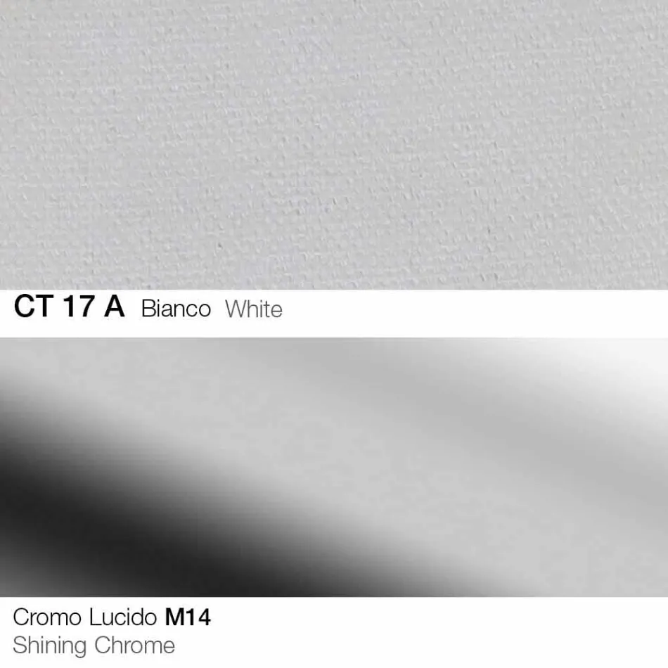 كرسي دوار مصنوع من القماش والفولاذ مع رافعة غازية، صنع في إيطاليا - ماركيزي Viadurini