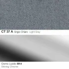 كرسي دوار مصنوع من القماش والفولاذ مع رافعة غازية، صنع في إيطاليا - ماركيزي Viadurini