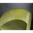 كرسي مبطن ومبطن بهيكل معدني، صنع في إيطاليا - أنتويرب Viadurini