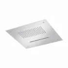 رأس دش سقف فولاذي مع فوهة مزدوجة صنع في إيطاليا - كوينتو Viadurini