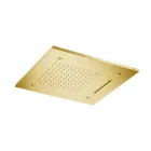 رأس دش سقفي من الفولاذ المقاوم للصدأ مزود بثلاث فتحات، صنع في إيطاليا - فريدو Viadurini